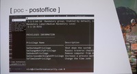 PostOfficeを実行した画面