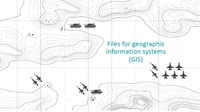 GIS情報で作戦行動や拠点位置を分析