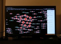APT29でのロシアの活動。緑が工作員アカウント。赤が影響をうけたサイト