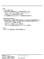 リリース（対策）