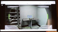 三次元グラフィックを用いた Escape Room の例