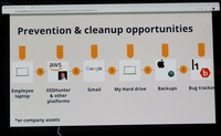 プロセスごとにデータ確認と確実なクリーンアップを