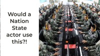 国家支援型攻撃に利用されたら？