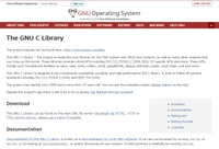 https://www.gnu.org/software/libc/