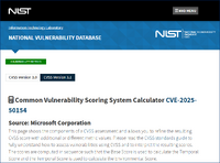 https://nvd.nist.gov/vuln-metrics/cvss/v3-calculator?name=CVE-2025-50154&vector=AV:N/AC:L/PR:N/UI:R/S:U/C:H/I:N/A:N&version=3.1&source=Microsoft%20Corporation