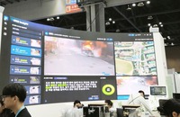 スマートポールの映像や音声はこのように集中管理できる。管制室からスピーカーで誘導指示も可能