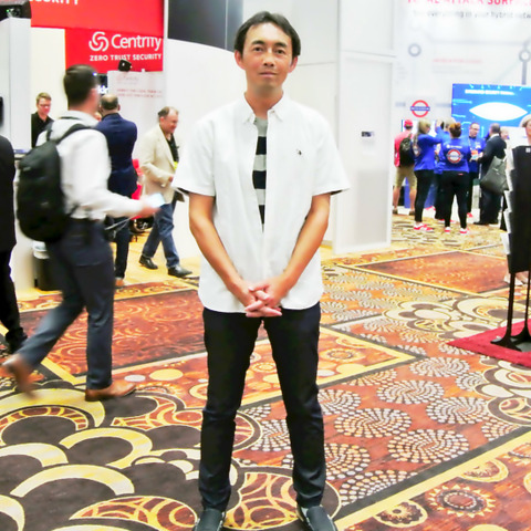 今年の Black Hat USA 会場で会った意外な人物 画像
