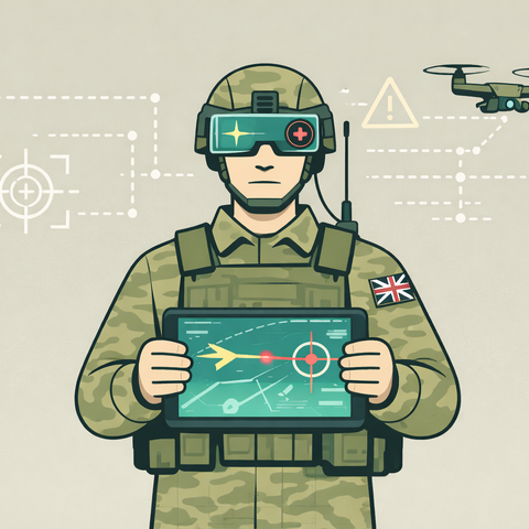 英国陸軍が AI 装備に 146 億円投入 ～ 戦場での索敵プロセス 劇的高速化 画像