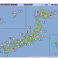 (2015年2月5日) 関東甲信地方で5日朝から6日にかけて降雪、大雪となるおそれも(気象庁)