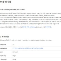 PHP において imap_open 関数の実装不備により遠隔から任意のコードが実行可能となる脆弱性（Scan Tech Report）