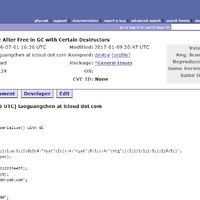 PHP においてガベージコレクタにおける Use-After-Free の脆弱性により制限を回避して任意の PHP 関数が実行可能となる問題（Scan Tech Report）