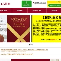フィッシング詐欺等によるものとみられる不正アクセス・不正取引を確認 ～ 静銀ティーエム証券